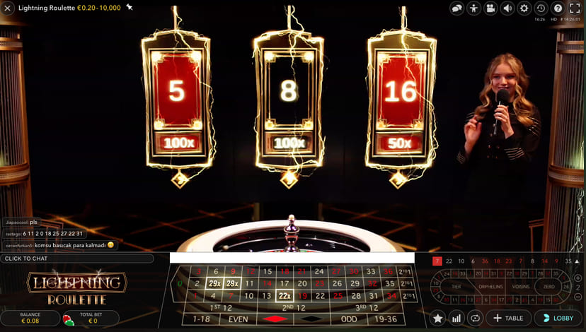 lightning roulette jak grać