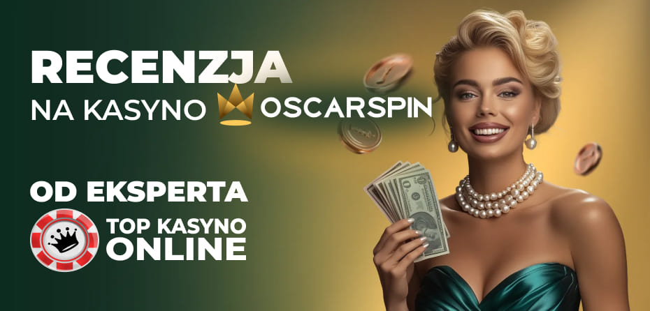 Baner recenzja na Oscar Spin Casino Baner recenzja Oscar Spin casino