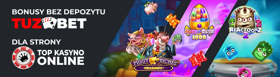 Bonusy bez depozytu od TuzBet Casino Bonusy bez depozytu od TuzBet Casino