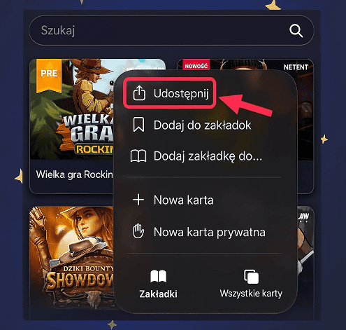 Rozpoczęcie instalacji aplikacji Mostbet iOS