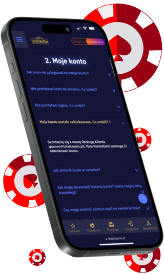 odpowiedź jak odblokować konto w Total