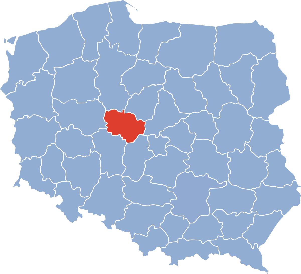 Konin Mapa Konin Mapa